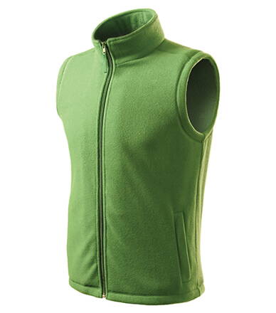 Next - Fleece vesta unisex (trávově zelená)