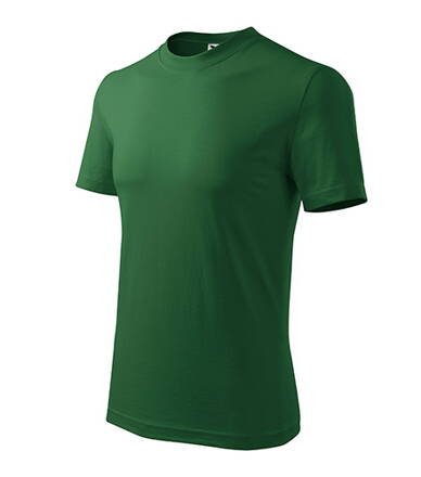 Classic - Tričko unisex (lahvově zelená)