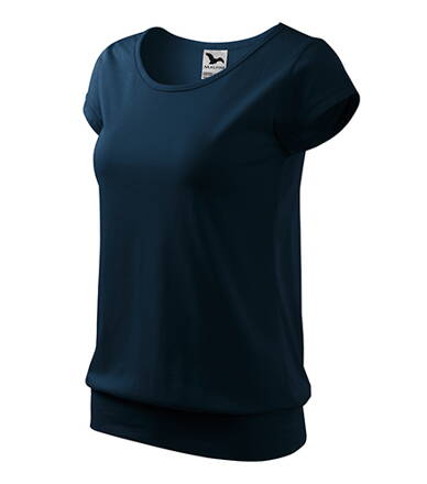 City - Tričko dámské (námořní modrá)