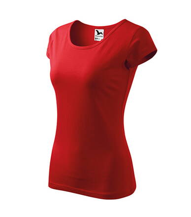 Pure - Tričko dámské (červená)