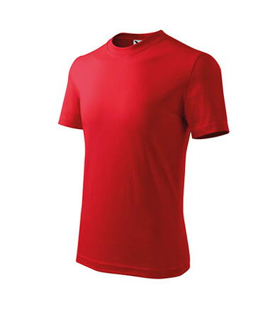 Basic - Tričko dětské (červená)