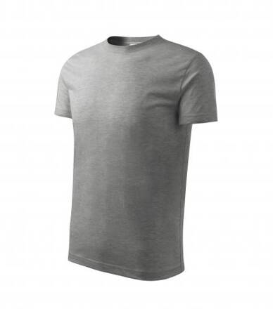 Basic - Tričko dětské (tmavě šedý melír)
