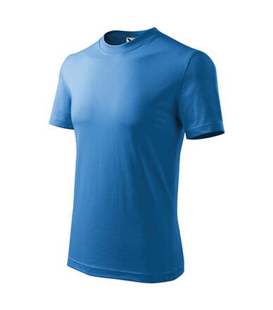 Basic - Tričko dětské (azurově modrá)