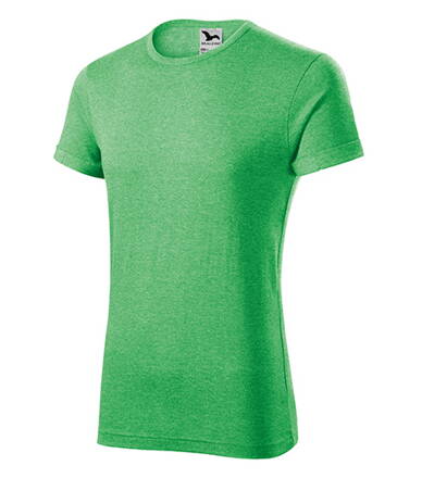 Fusion - Tričko pánské (zelený melír)