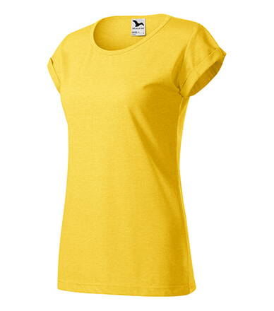 Fusion - Tričko dámské (žlutý melír)