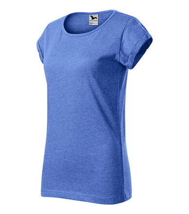 Fusion - Tričko dámské (modrý melír)