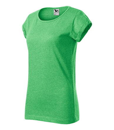 Fusion - Tričko dámské (zelený melír)