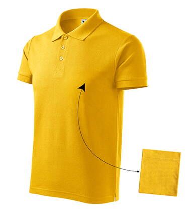 Cotton - Polokošile pánská (žlutá)