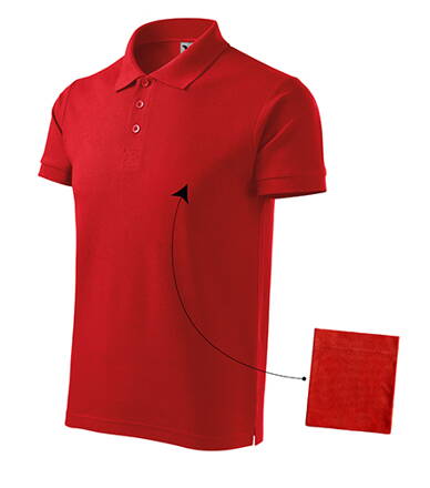 Cotton - Polokošile pánská (červená)