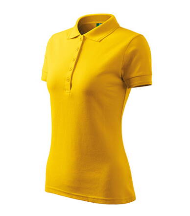 Pique Polo - Polokošile dámská (žlutá)