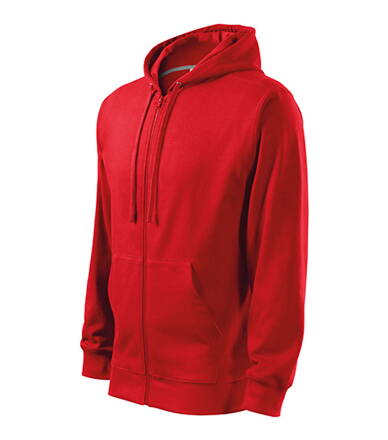 Trendy Zipper - Mikina pánská (červená)