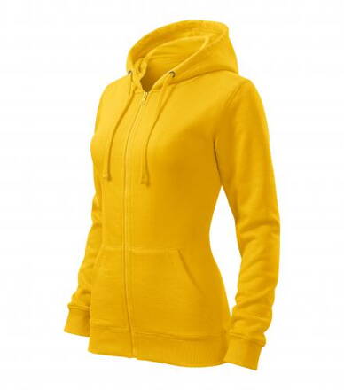 Trendy Zipper - Mikina dámská (žlutá)