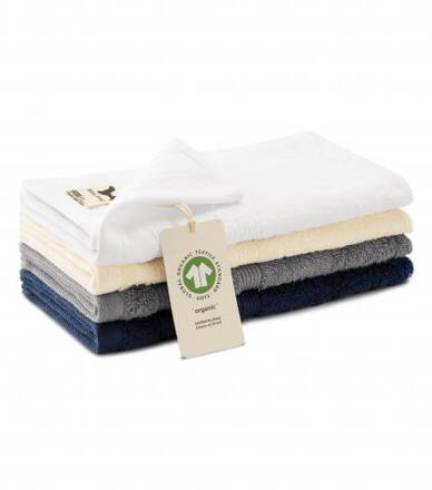 Organic - Malý ručník unisex (bílá)