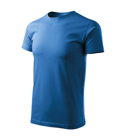 Basic Free - Tričko pánské (azurově modrá)