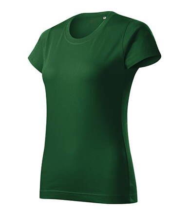 Basic Free - Tričko dámské (lahvově zelená)