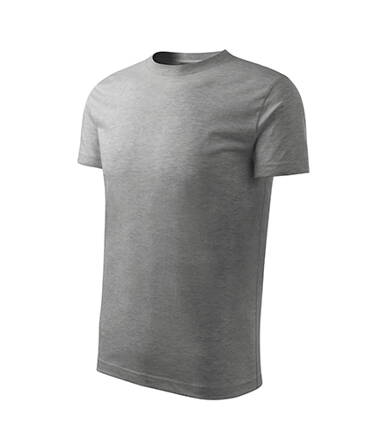 Basic Free - Tričko dětské (tmavě šedý melír)