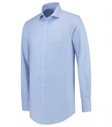 Fitted Stretch Shirt - Košile pánská (blue)