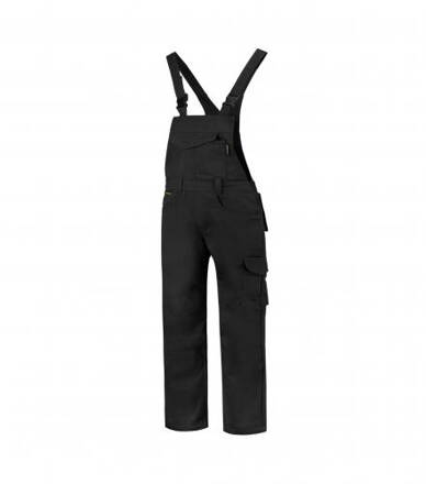 Dungaree Overall Industrial - Pracovní kalhoty s laclem pánské (černá)