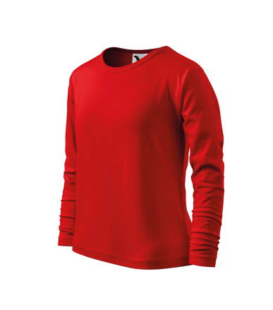 Fit-T LS - Triko dětské (červená)
