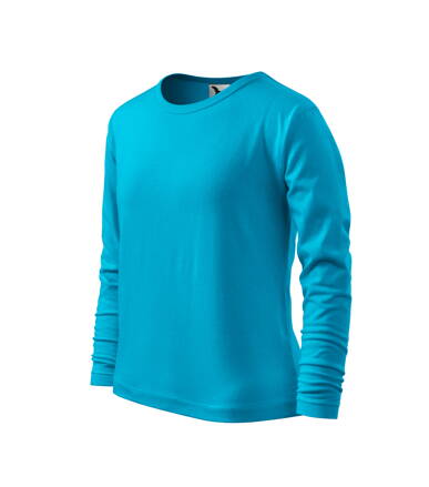 Fit-T LS - Triko dětské (tyrkysová)