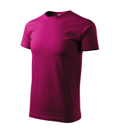 Basic - Tričko pánské (fuchsia red)