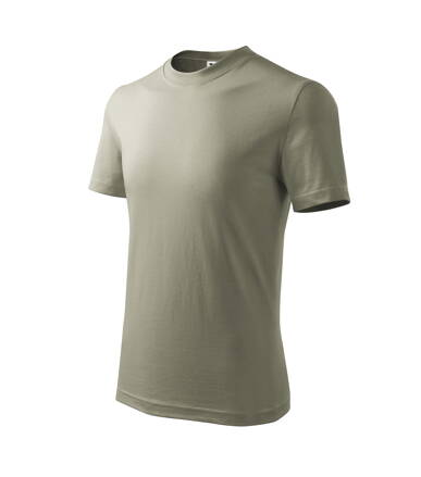 Basic - Tričko dětské (světlá khaki)