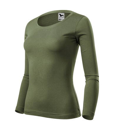 Fit-T LS - Triko dámské (khaki)