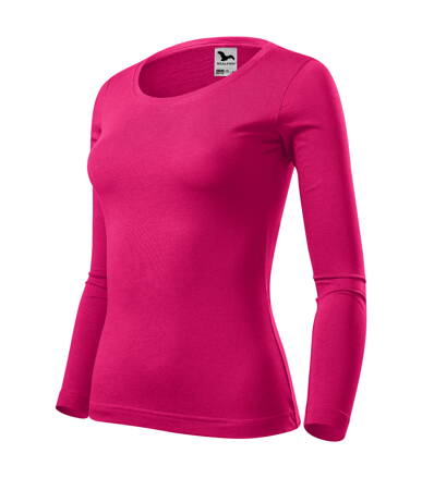 Fit-T LS - Triko dámské (malinová)
