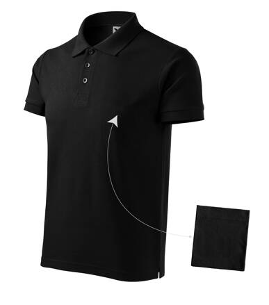 Cotton - Polokošile pánská (černá)