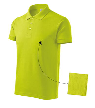 Cotton - Polokošile pánská (limetková)