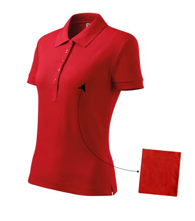 Cotton - Polokošile dámská (červená)