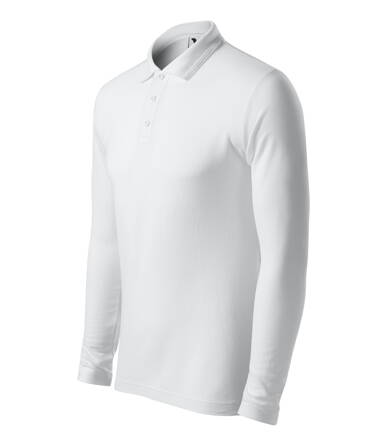 Pique Polo LS - Polokošile pánská (bílá)