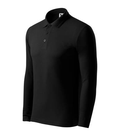Pique Polo LS - Polokošile pánská (černá)