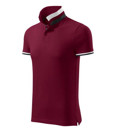 Collar Up - Polokošile pánská (garnet)