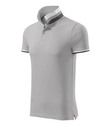 Collar Up - Polokošile pánská (silver gray)