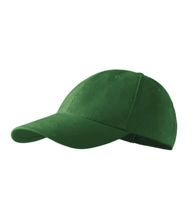 6P - Čepice unisex (lahvově zelená)