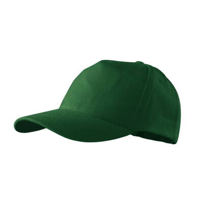 5P - Čepice unisex (lahvově zelená)