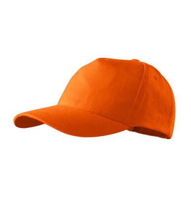 5P - Čepice unisex (oranžová)