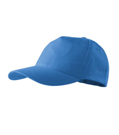 5P - Čepice unisex (azurově modrá)