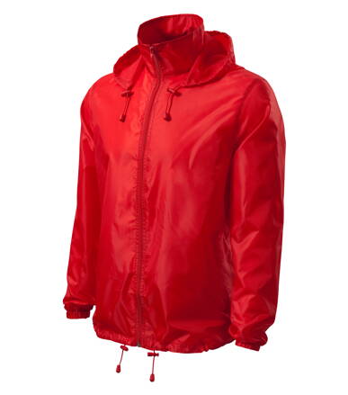 Windy - Větrovka unisex (červená)