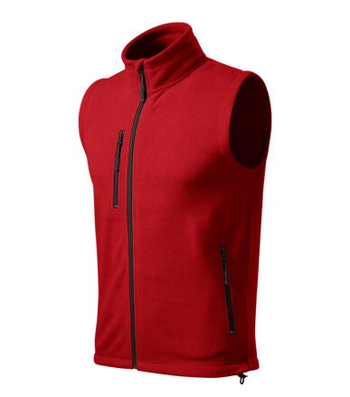 Exit - Fleece vesta unisex (červená)