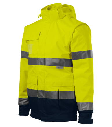 HV Guard 4 in 1 - Bunda unisex (fluorescenční žlutá)
