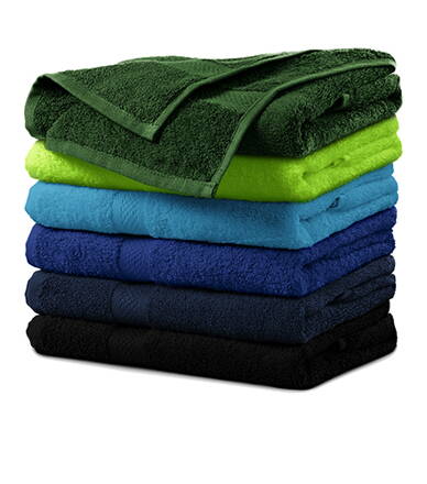 Terry Towel - Ručník unisex (lahvově zelená)