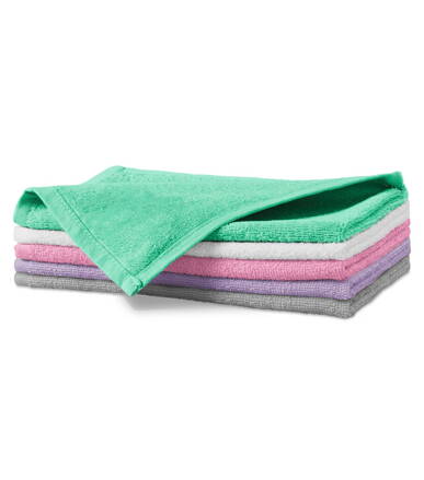 Terry Hand Towel - Malý ručník unisex (světle šedá)