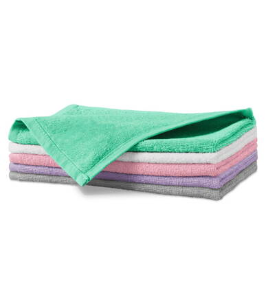 Terry Hand Towel - Malý ručník unisex (růžová)