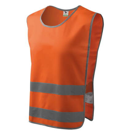 Classic Safety Vest - Bezpečnostní vesta unisex (fluorescenční oranžová)