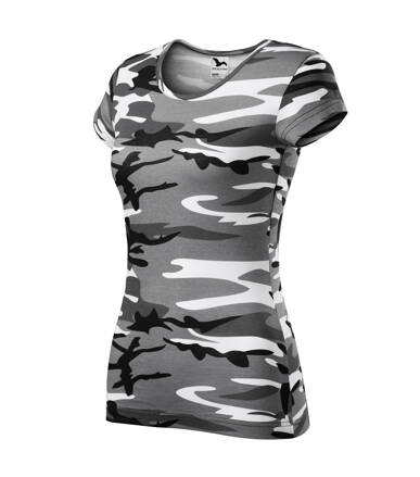 Camo Pure - Tričko dámské (camouflage gray)