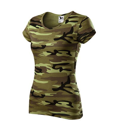 Camo Pure - Tričko dámské (camouflage green)