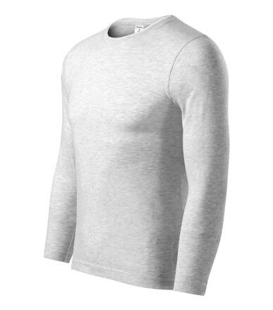 Progress LS - Triko unisex (světle šedý melír)
