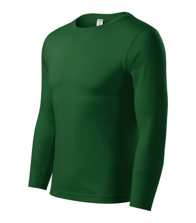 Progress LS - Triko unisex (lahvově zelená)